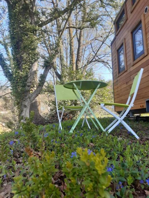 Micro Maison Bois / Tiny House Au Calme เครต์ ภายนอก รูปภาพ